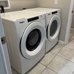 Washer and dryer