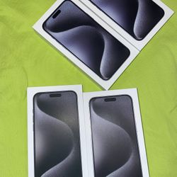 Apple iPhone 15 Pro Max Natural Or Blue Or Black 256gb Unlocked New Sealed I Can Meet Now 