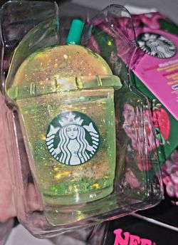 Starbucks Cup Sugar Glitter Squishy