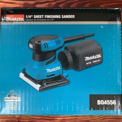 Makita B04556 1/4” Sheet Finishing Sander