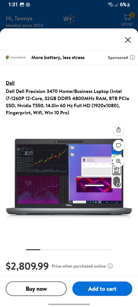 Dell Precision 3470 Laptop 