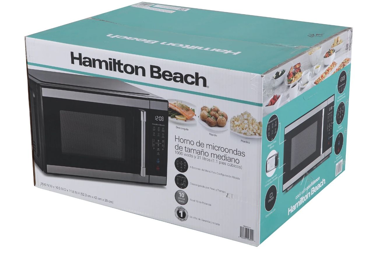 New Hamilton Beach Mid-size Microwave
