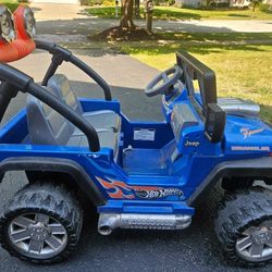 Upgraded Jeep Powerwheels