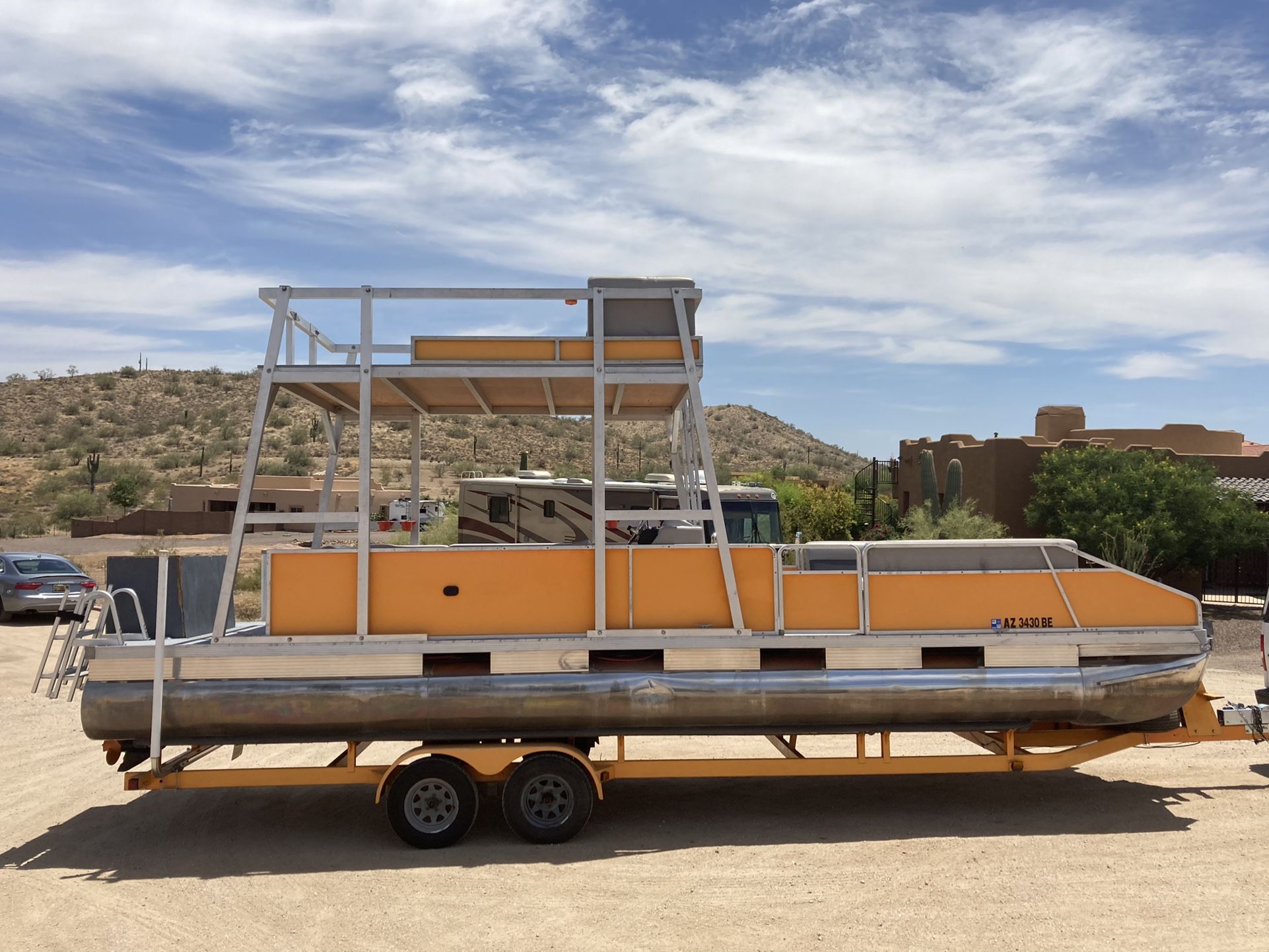 Double Decker Pontoon Boat for Sale in Phoenix, AZ OfferUp