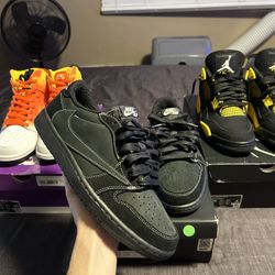 Travis Scott x Jordan 1 Low ‘Black Phantom’