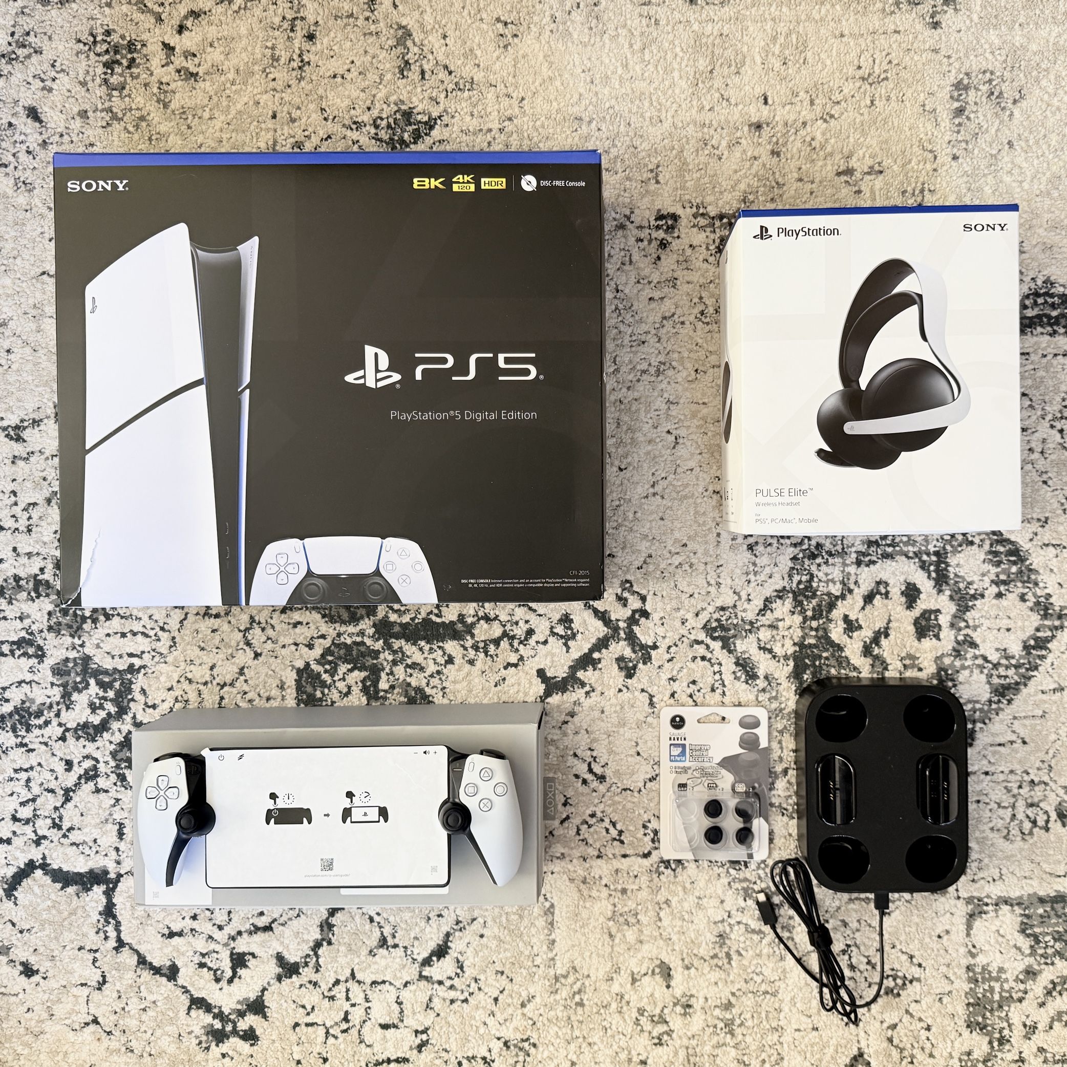PlayStation 5 Bundle: PS5 Slim, PS Portal, and Pulse Elite Wireless Headphones