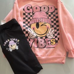 Good Vibes Girls Set