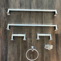 Bath Towel Bar Set