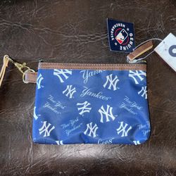 New York Yankees Printed Wristlet  - NWT
