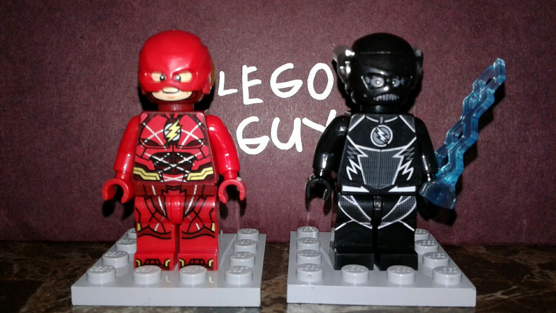 Red Flash Black Flash Zoom Tv show movie lego dc custom minifigures