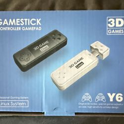 Y6 Video Game Console has 10459 Games on it 64GB 4K HDMI 3D Game Stick & Controllers Brand NEW!! $50 pickup Inman SC or can ship! Has PlayStation, mam