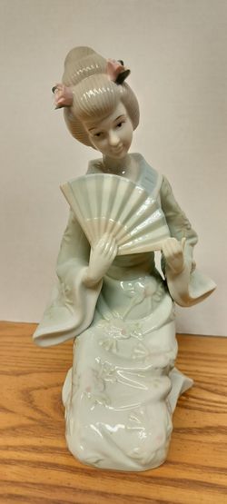 Vintage 1980's KPM Geisha Figurine