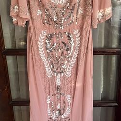 Pink Evening Gown