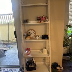 White Ladder Shelf