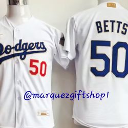 Men's Mookie Betts Dodgers 2026 Jerseys 