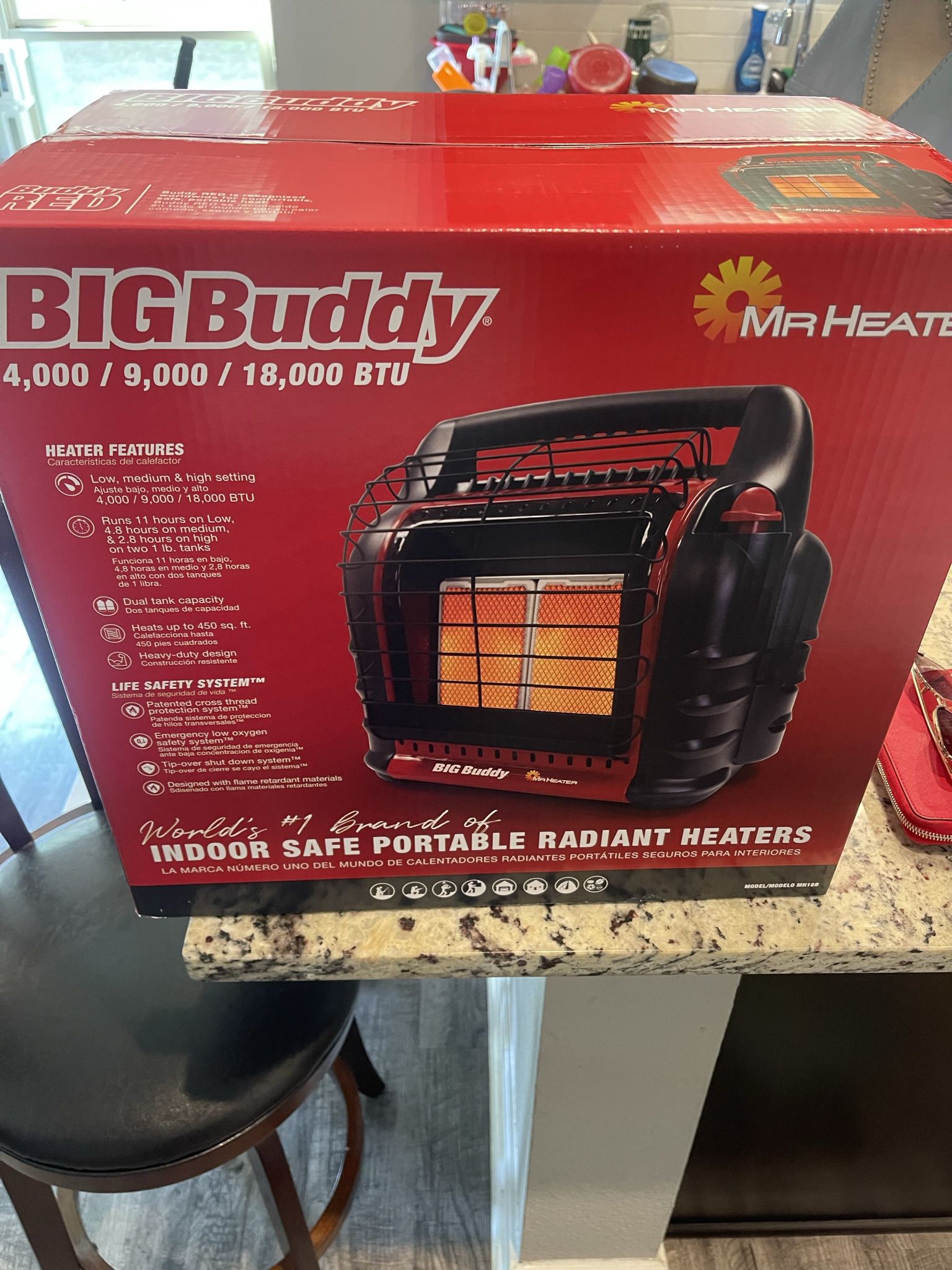 Brand New Big Buddy Heater