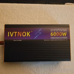 New 24v 2000 watt power inverter 6000w peak