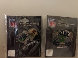 Super Bowl 43 official pins