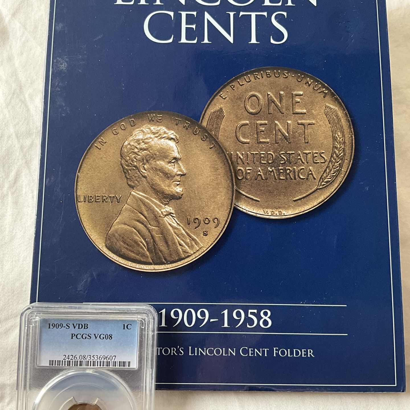 COMPLETED Set Lincoln Wheat Pennies With 1909-S-VDB certified. DO A GOOD OFFER.