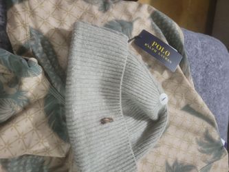 New Polo Beanie  Gray