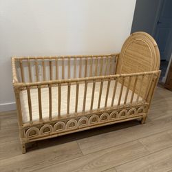 Rattan Crib 