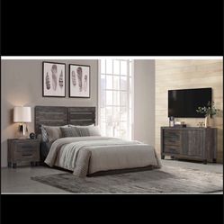 Brand New Complete Bedroom Set With FREE Orthopedic Mattress  For $499!!!