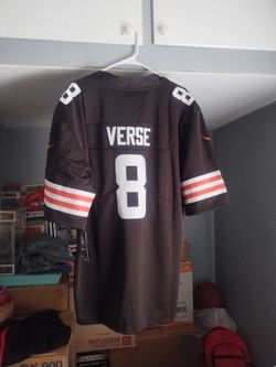 Cleveland browns verse on field jersey brand new tags