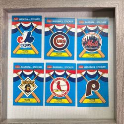 Framed Vintage Cards 
