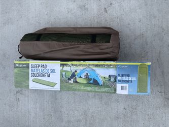 Sleep Pad - Light Speed - Green - Self Inflate
