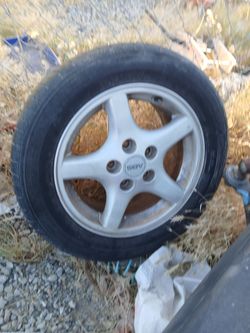 GM. Firebird wheels and tires