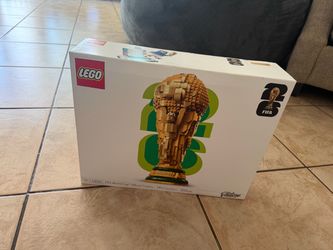 FIFA trophy LEGO set