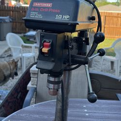 Craftsmen 8 Inch Drill Press