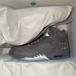 Jordan 5 Wolf Grey Sz 10.5 Men’s 