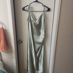 Sage Green Dress