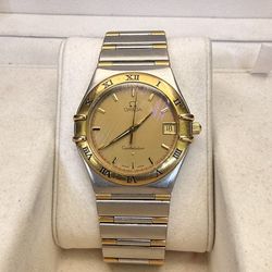 OMEGA - Constellations Manhattan 18kt & steel