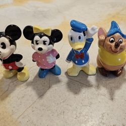Walt Disney  Ceramic Figurines, 1978. Japan