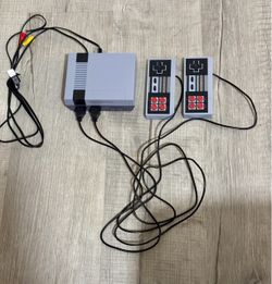 Mini Retro Game Console with 2 Controllers