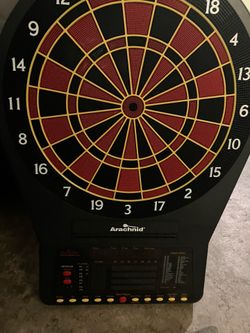 Arachnid Cricket Pro series electronic dartboard