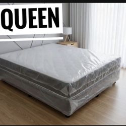 NEW Queen Mattress Deal – Mattress + Box Spring Included