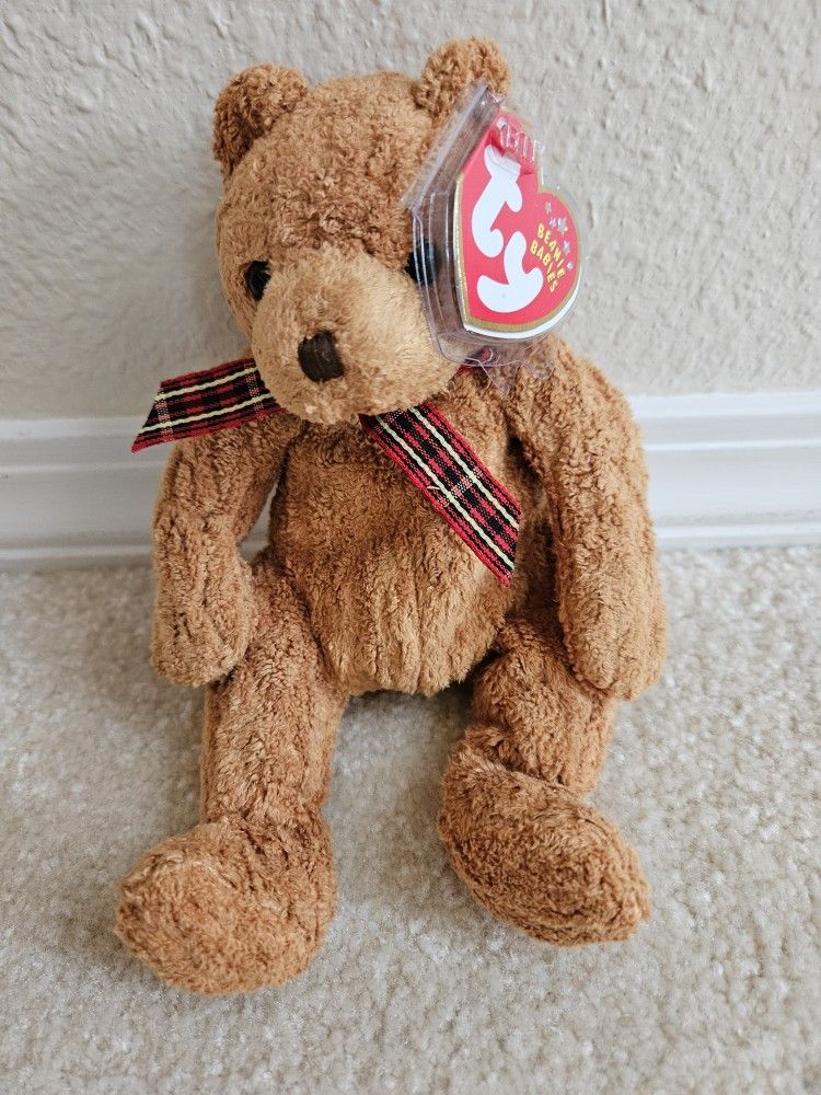 Beanie Babies Collection WOODY BEAR Retired Beanie Bears Collectable Beanie Bears