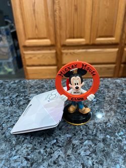 2023 Disney Parks Celebrating 100 Years Mickey Mouse Club Holiday Ornament.  Brand new with tags.