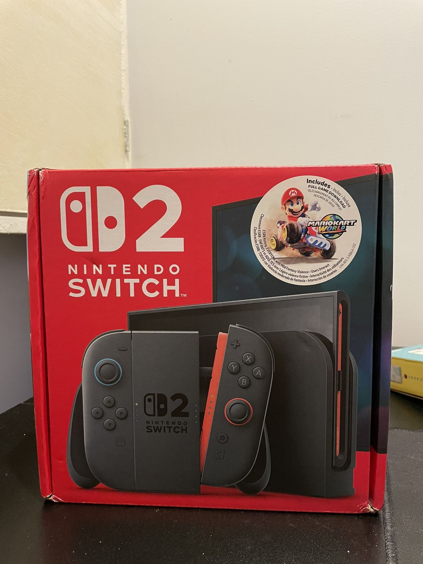 Nintendo Switch 2 Console + Mario Kart World Game Bundle BRAND NEW.