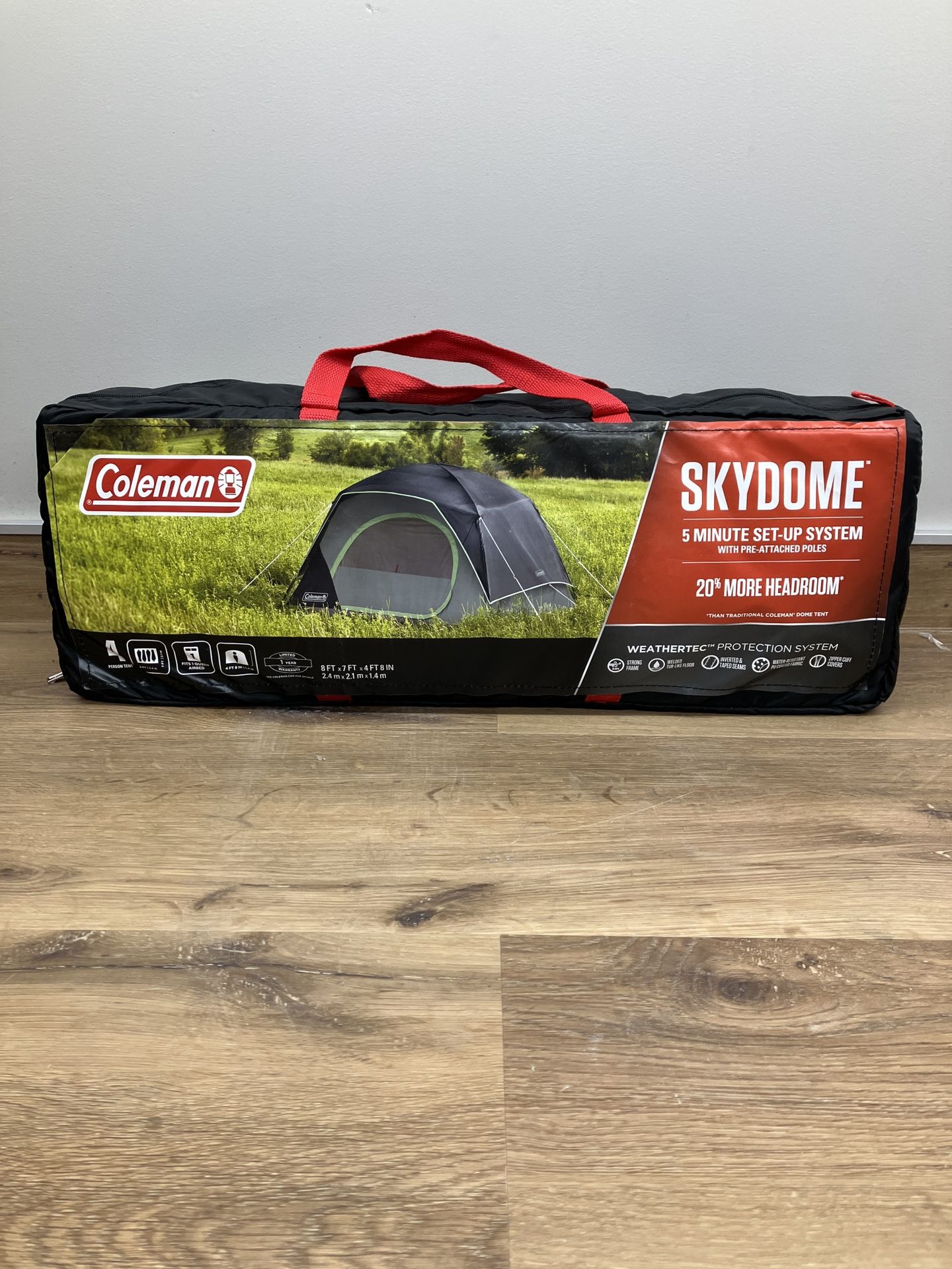 Brand New - Coleman Skydome 4-Person Tent