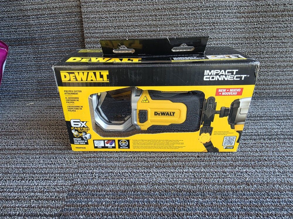 Dewalt Impact Connect 2-in PVC and PEX Pipe Cutter Attachment Attachment