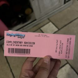 Ranging waters tickets 