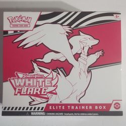 Pokemon Scarlet & Violet White Flare Elite Trainer Box