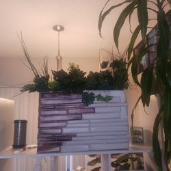 (4) Faux Plants