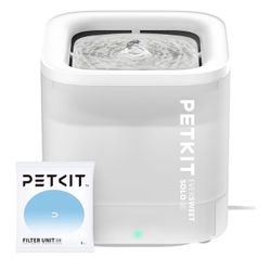 PETKIT New Cat Water Fountain With Wireless Pump, Ultra Quiet 65oz/1.85L Pet Water Fountain For Cats