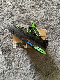Nike Blazer Low Off White Black Electro Green