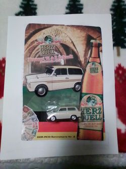 Vintage Diecast Ddr-pkw sammeiserie nr 2